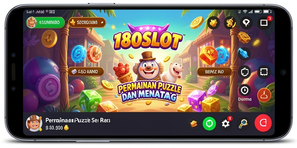 Screenshot gameplay 180SLOT menampilkan tantangan Puzzle yang mengasyikkan.
