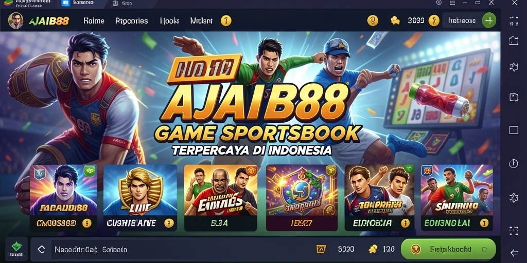Tampilan screenshot AJAIB88 saat pengguna melakukan taruhan olahraga.