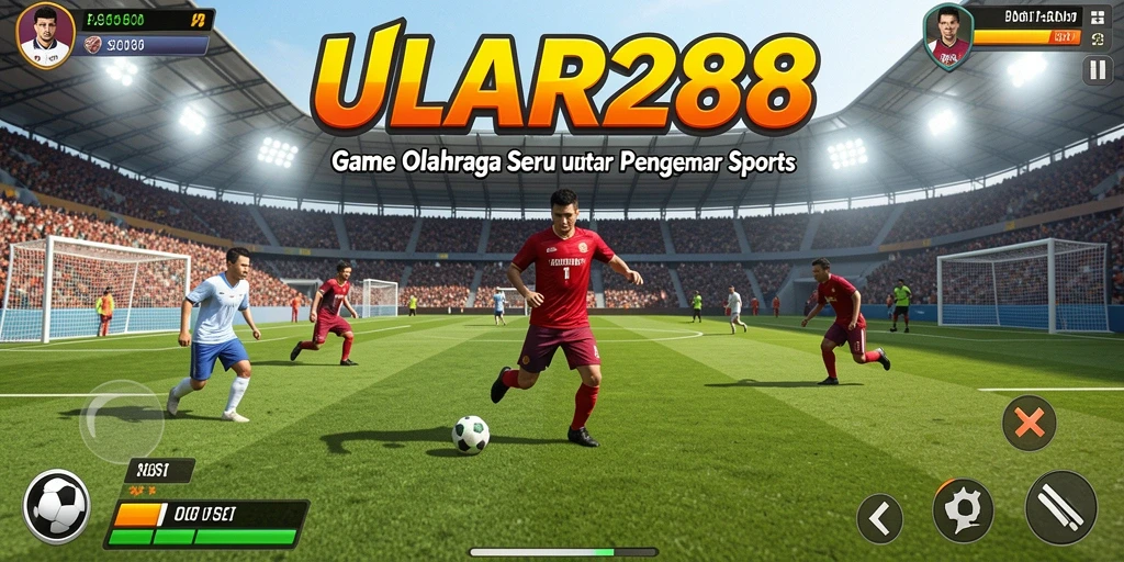Tampilan gameplay ULAR288 dengan aksi seru dalam dunia olahraga.