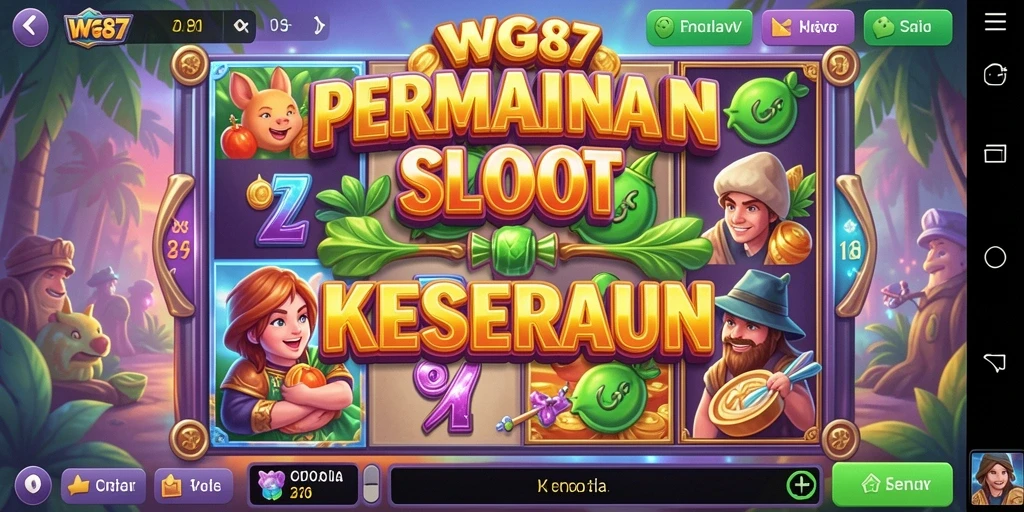 Tampilan gameplay mengasyikkan dari permainan slot WG87.